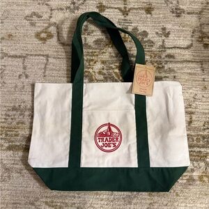 Trader Joe’s Large Canvas Tote Bag Brand new